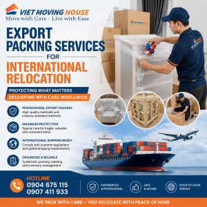 Export Packing Services For International Relocation