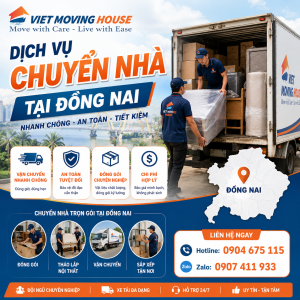 Dịch vụ chuyển nhà từ Đồng Nai đi TP.HCM