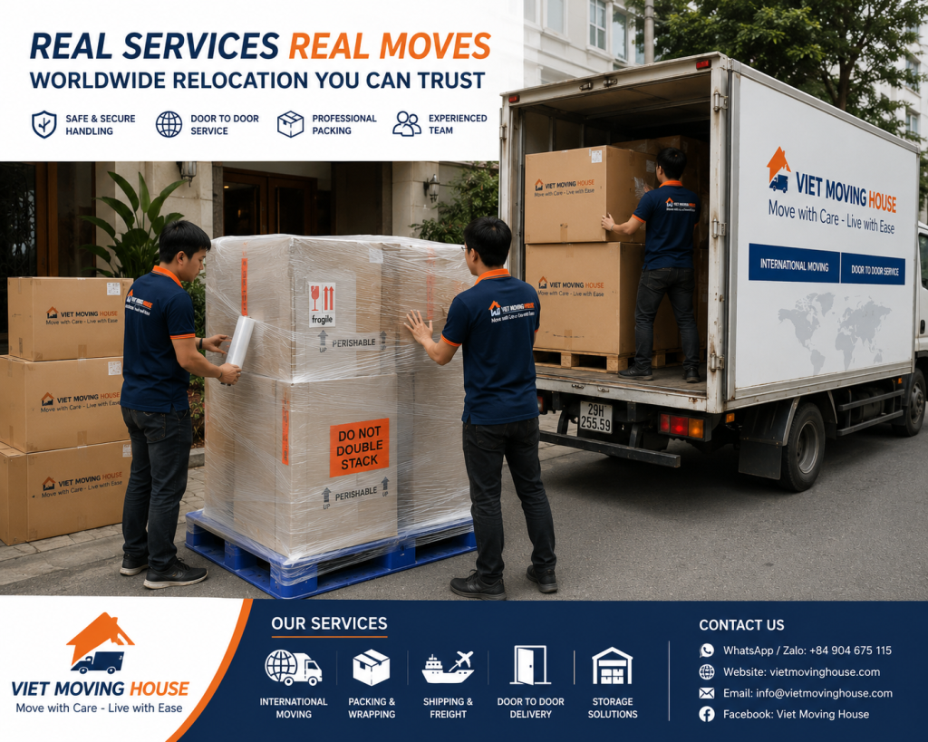 International Moving Service from Vietnam to Australia