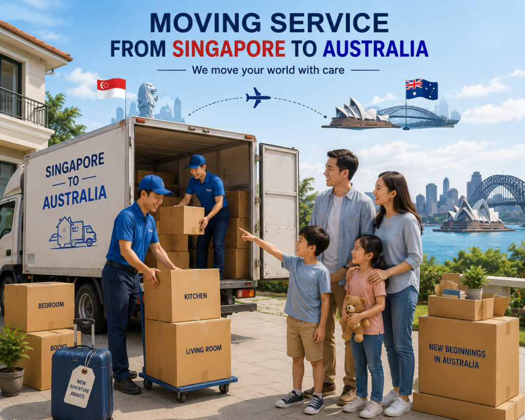 Moving Service from Singapore to Australia