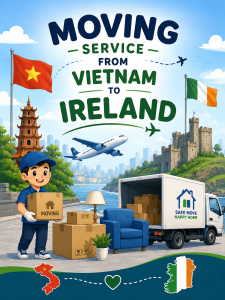 Moving Service from Vietnam to Ireland
