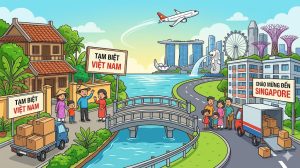 Dịch vụ chuyển nhà từ Việt Nam đi Singapore
