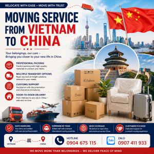 Moving Service from Vietnam to China
