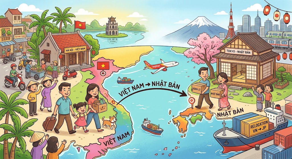moving-service-from-vietnam-to-japan