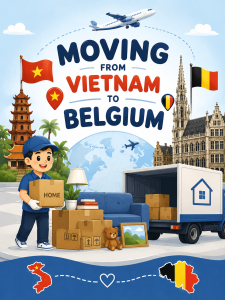 Moving Service from Vietnam to Belgium