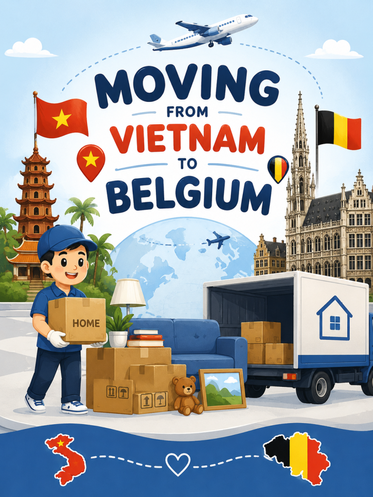 Moving Service from Vietnam to Belgium